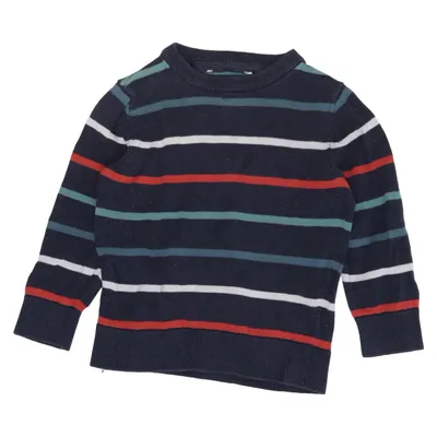 Strickpullover (Blau, Mehrfarbig)