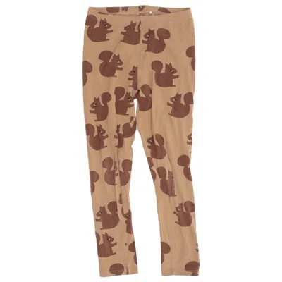 Leggings (Brown) from Mini Rodini Cotton, Elastane