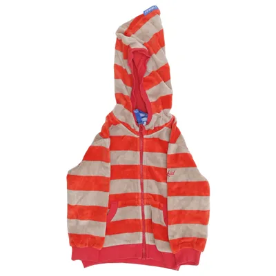 Hoodie (Orange, Beige) from Finkid Cotton, Elastane, Polyester