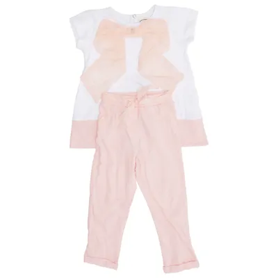 Set (White, Pink) from Ceremony Cotton, Elastane