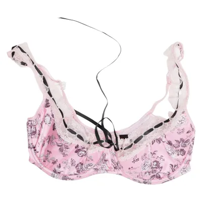 Soutien-gorge (Rose, Noir, Multicolore) de Mademoiselle Élasthane, Polyamide, Polyester