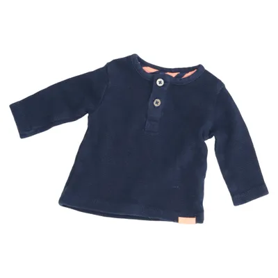 Henley shirt (Blue) from Babyface Elastane, Organic cotton