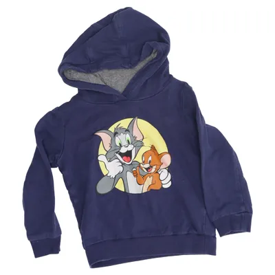 Sweat à capuche (Bleu, Multicolore) de Tom & Jerry Coton
