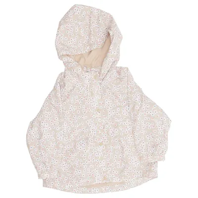 Jacket (Beige, White, Multicolored) from Mango Polyester