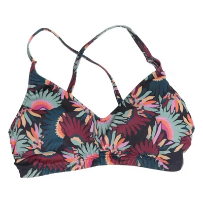 Bikini top (Sort, Flerfarvet) fra Decathlon Elastan, Polyester