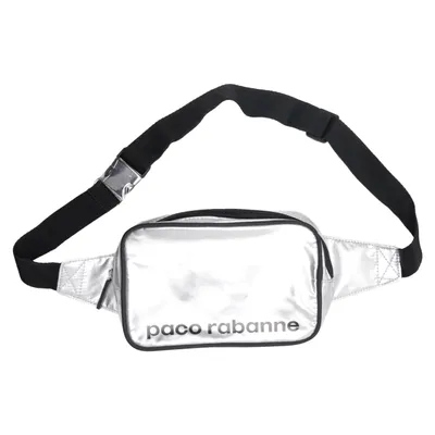 Bæltetaske (Sølv, Sort) fra Paco Rabanne