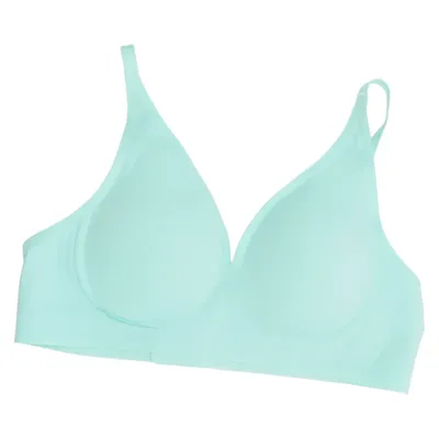 Bra (Green) from Creamy Fabrics Elastane, Polyester