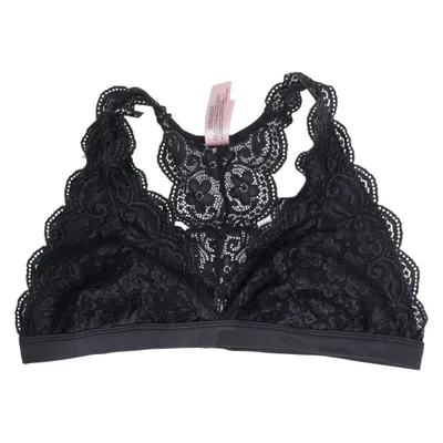 Bralette (Black) from Hunkemöller Elastane, Polyamide