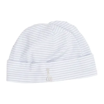Beanie (Blauw, Wit) van Sophie La Girafe Katoen, Elastaan