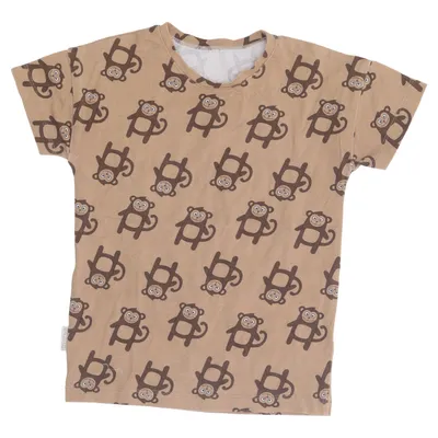 T-shirt (Beige, Brown) from Malina