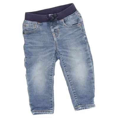 Jeans (My First Easy Slim) fra Gap Denim Bomuld, Elastan, Polyester