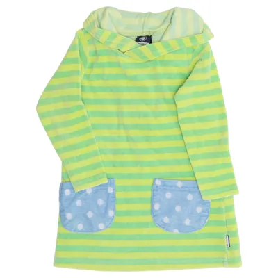 Capuchon jurk (Groen, Blauw, Meerkleurig) van Jako-O Katoen, Polyester