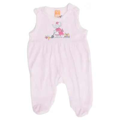 Barboteuse (Rose) de Pusblu Coton, Polyester