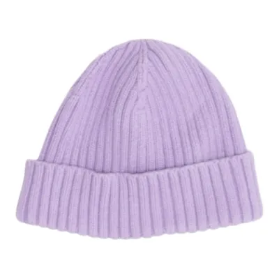 Beanie (Purple) from Arket Cotton, Elastane, Polyamide