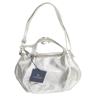 Shoulder-bag (Silver) from Lia Biassoni