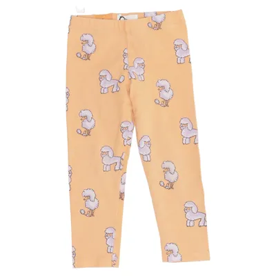 Leggings (Orange, Purple) from Lindex Baby Cotton, Elastane