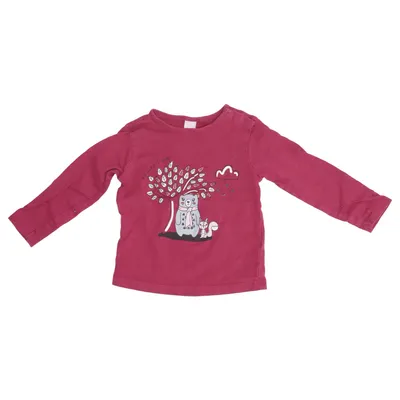 Long sleeve T-shirt (Red) from Dopo Dopo Baby Cotton