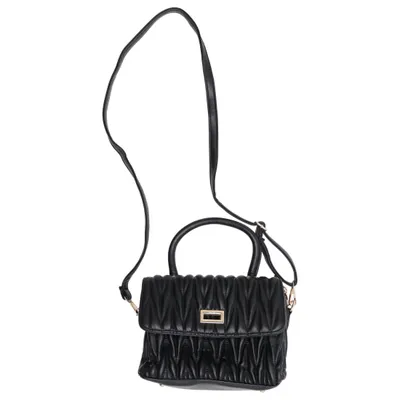 Shoulder-bag (Black) from Pierre Cardin Polyurethane