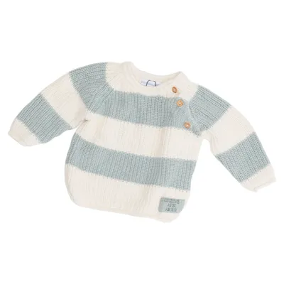 Sweater (Hvid, Grå) fra Vertbaudet Bomuld