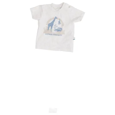 T-shirt (Beige) de Dirkje Coton, Élasthane, Polyester
