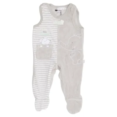 Sparkedragt (Grå, Hvid) fra Bornino Bomuld, Polyester