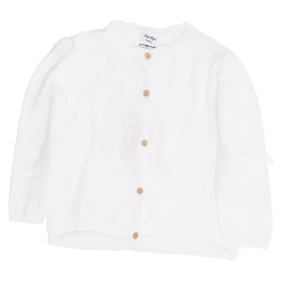 Cardigan (White) from Dopo Dopo Baby Cotton