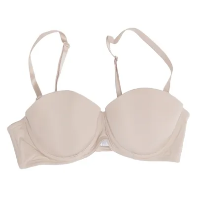 Bra (Beige) from Benetti Elastane, Polyamide, Polyester