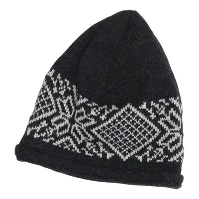 Beanie-Mütze (Schwarz, Weiß) von Eisbär Wolle