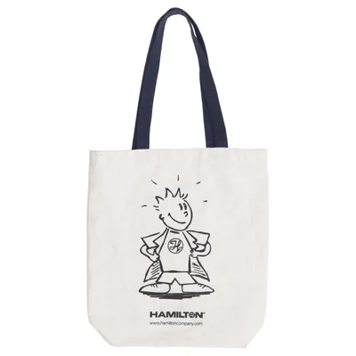 Sac en toile (Blanc, Bleu) de Hamilton