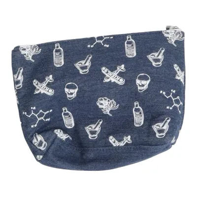 Toilettas (Blauw) van Kiehl´s Gerecycled katoen
