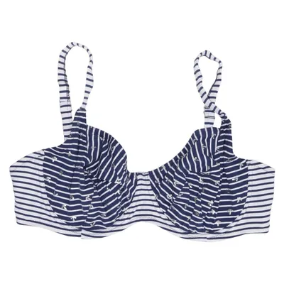Bikiniöverdel (Blå, Vit) från Antigel Elastan, Polyamid, Polyester, Polyuretan