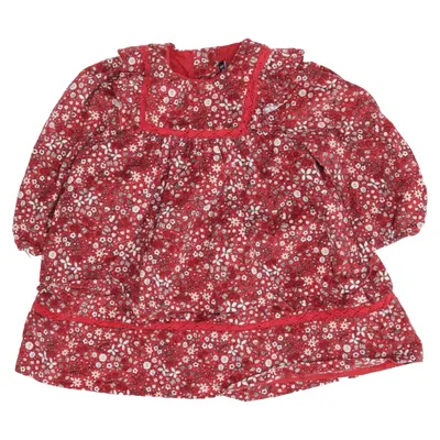 Kleid (Rot, Mehrfarbig) von Sergent Major Baumwolle