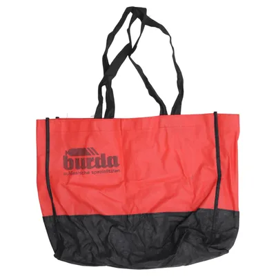 Sac en toile (Rouge, Noir) de Burda