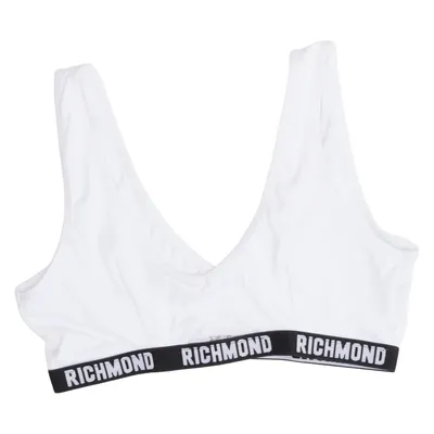 Sport-bh (Wit, Zwart) van John Richmond Elastaan, Polyester
