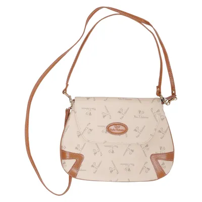 Shoulder-bag (Beige, Brown) from Walter Valentino
