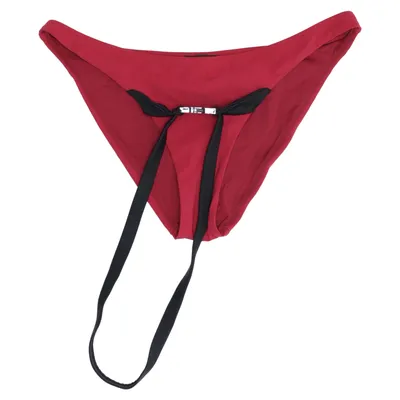 Bikini bottom (Red) from Moeva Elastane, Polyamide