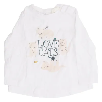 Lange mouwen shirt (Wit) van Zara BabyGirl
