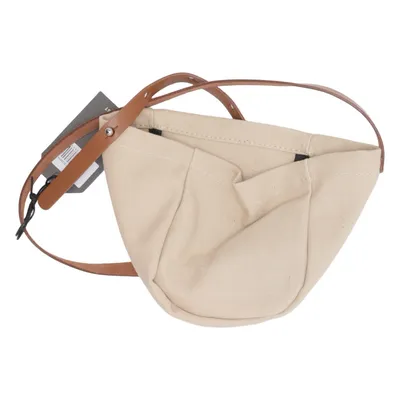 Canvas bag (Beige, Brown) from Sandqvist Cotton, Leather