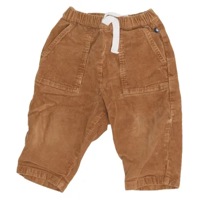 Pantalon en velours (Marron) de Petit Bateau Coton, Élasthane