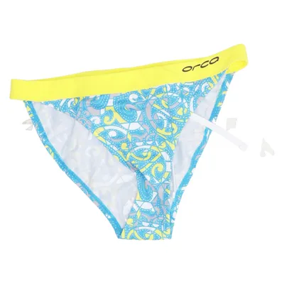 Cycling shorts (Blue, Yellow, Multicolored) from Orca Polybutylene, Polyester