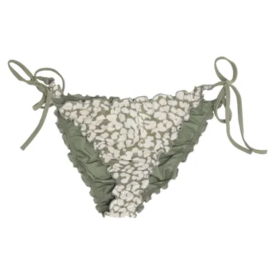 Bikini bottom (Green, Beige) from Love Stories x H&M Elastane, Polyamide, Polyester