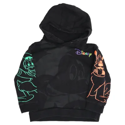 Kapuzenpullover (Schwarz, Mehrfarbig) von Disney by Primark Baumwolle