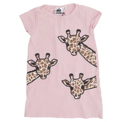 T-shirt (Pink, Brown, White) from Kolmården Cotton