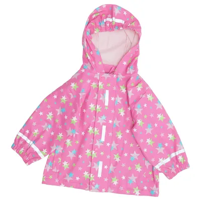 Rain jacket (Pink, Multicolored) from Playshoes Polyester