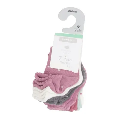 Chaussettes (Rose, Blanc, Gris) de Primark Baby