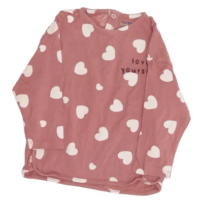 Lange mouwen shirt (Roze) van Kiabi Katoen