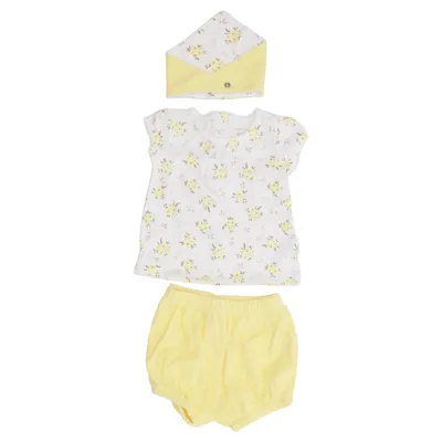 Set (Yellow, White, Multicolored) from C&A Cotton, Polyester