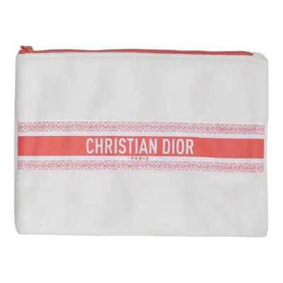 Trousse de toilette (Blanc, Rouge) de Dior Beauté Polyester recyclé