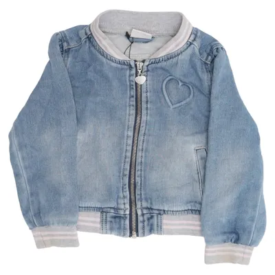 Bomberjack (Blauw, Grijs) van Papagino Katoen, Elastaan, Polyester
