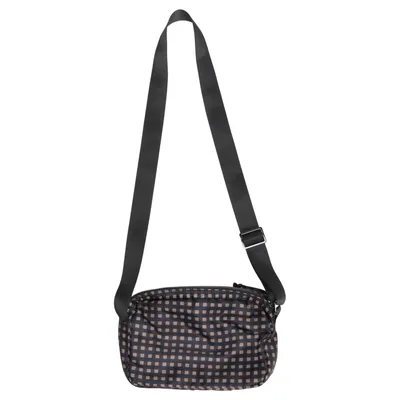 Skuldertaske (AGANI CHECK) fra Opus Bomuld, Polyester